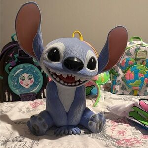 Blue Stitch Popcorn bucket